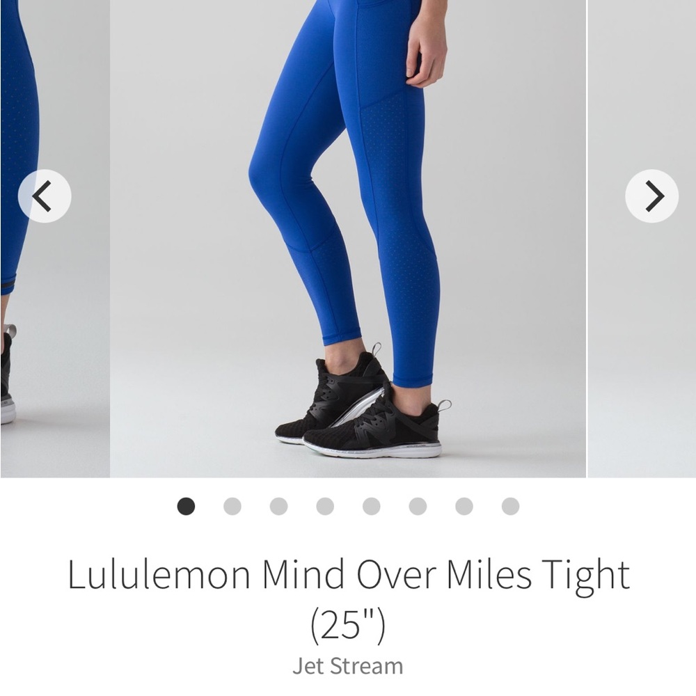 lululemon athletica Blue Leggings